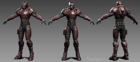 Железный человек концепт арт
