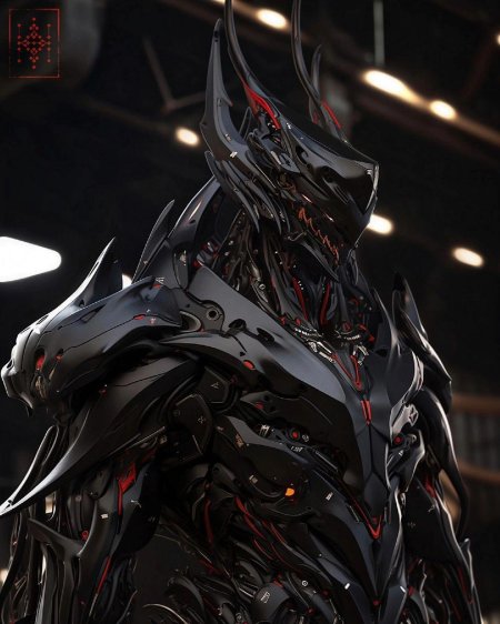 Киберпанк робот