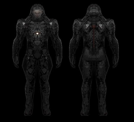 Органическая броня биопанк