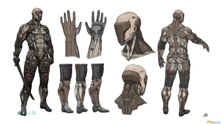 Концепт арт персонажа