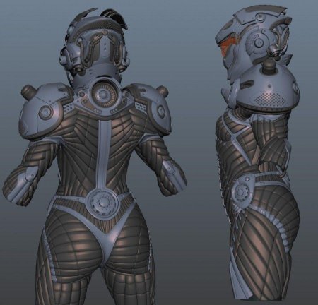 Sci fi armor