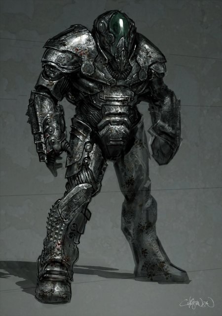 Броня криптонцев концепт