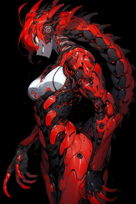 Киберпанк робот