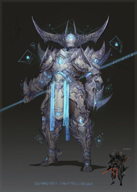 Ледяной доспех арт