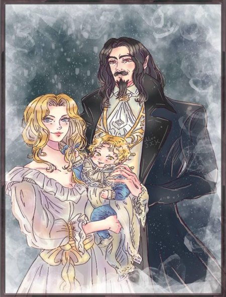 Кастлвания дракула и лиза и алукард