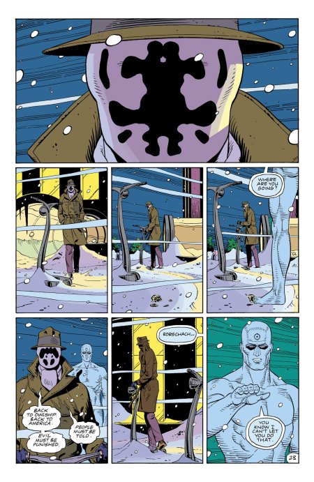 Доктор манхэттен комикс