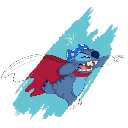 Стич стикер