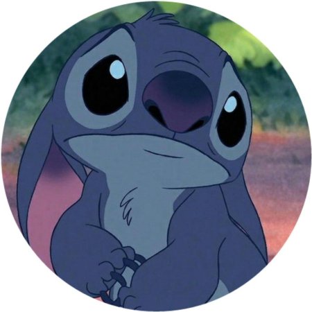 Грустный стич из лило и