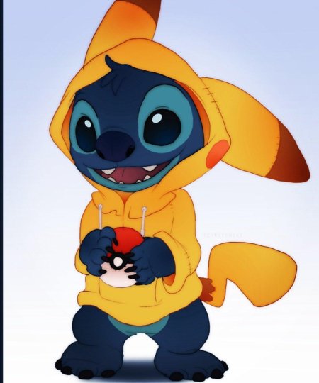 Герои мультика стич