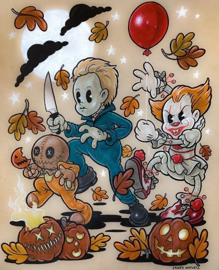 Рисунки на хэллоуин