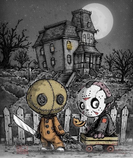 Страшные рисунки