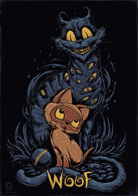 Злой чеширский кот