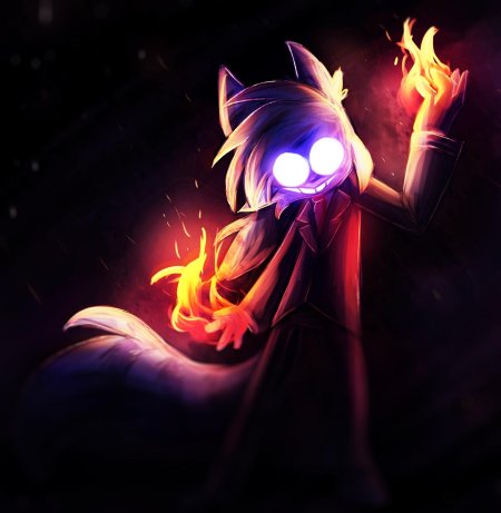 Картун кэт арт хоррор