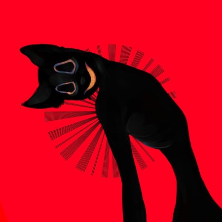 Кошачий арт