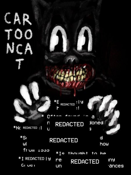 Cartoon cat тревор хендерсон scp