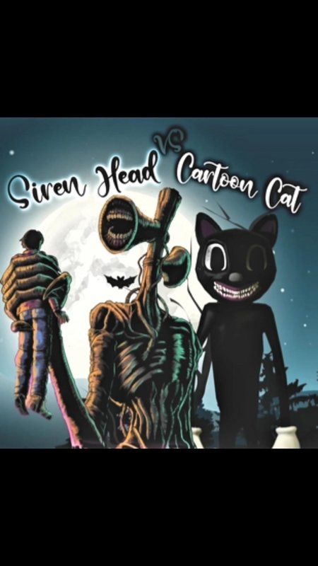 Сиреноголовый против картун кэта