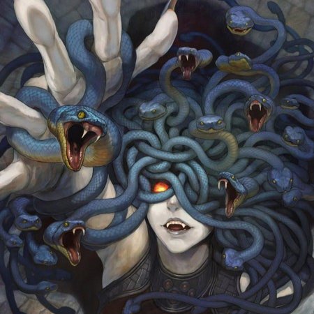 Голова медуза горгона