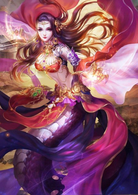 Королева медуза и сяо ян