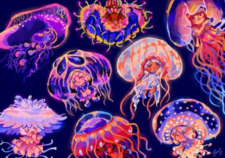 Медуза halitrephes