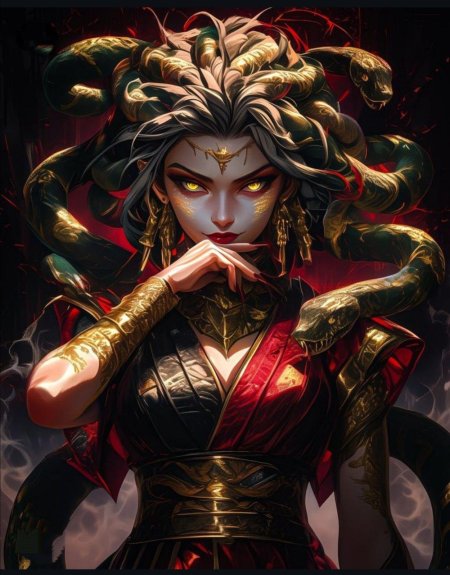 Медуза горгона красивая