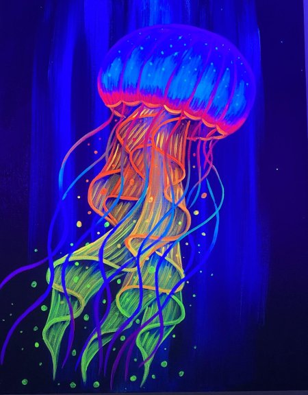 Медуза живопись