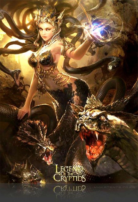 Legend of the cryptids art демоны