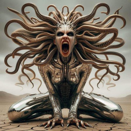 Медуза горгона фэнтези