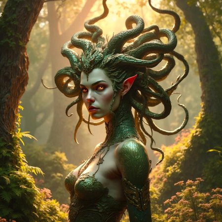 Медуза горгона миф