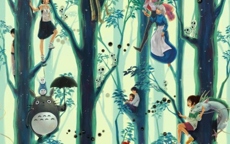 Фон герои хаяо миядзаки