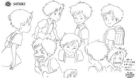 Мой сосед тоторо раскраска