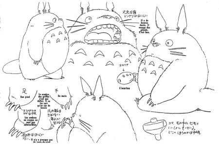 Хаяо миядзаки раскраски тоторо