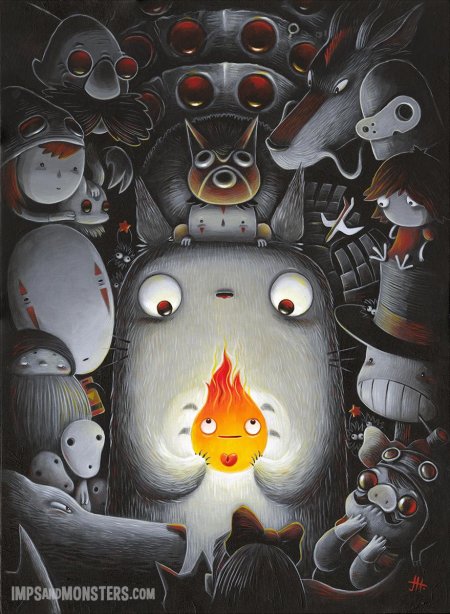 Лесной дух хаяо миядзаки