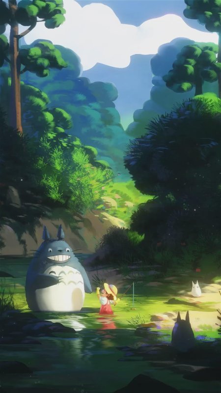 Мой сосед тоторо хаяо миядзаки