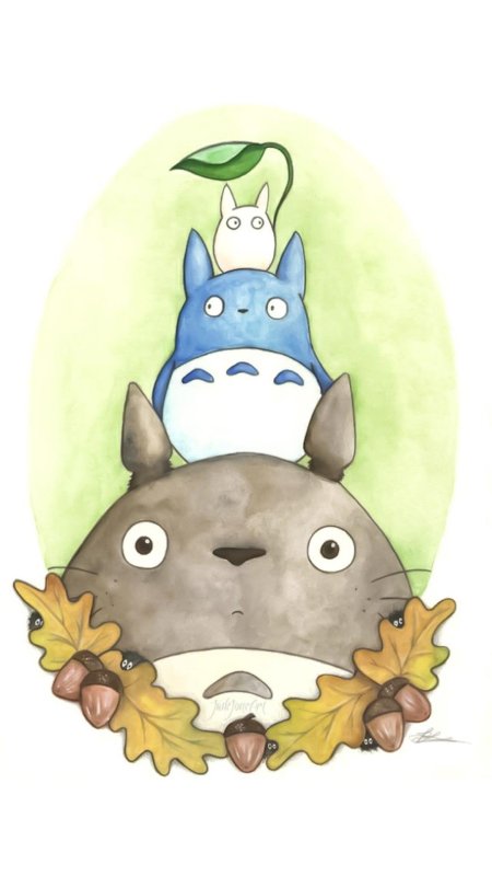 Рисунки хаяо миядзаки тоторо
