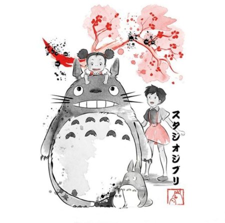 Тоторо рисунки