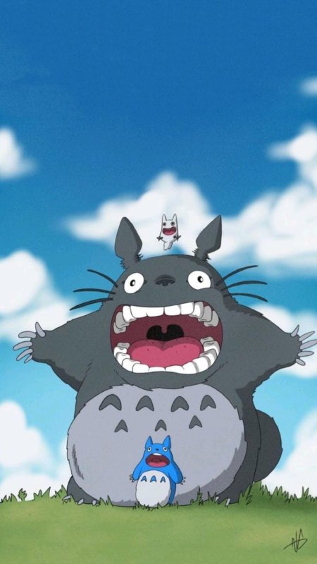 Тоторо улыбка