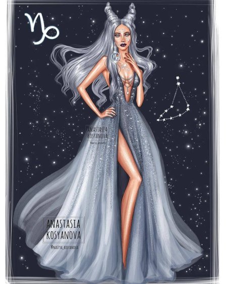 Anastasia kosyanova иллюстрации знаков зодиака