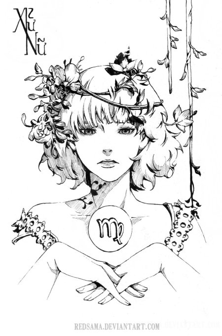 Раскраска знаки зодиака