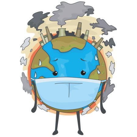 Загрязнение земли для детей