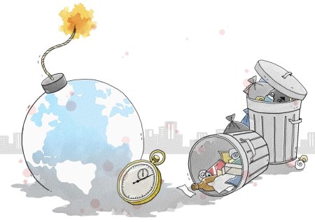 Загрязнение атмосферы рисунок