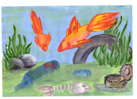 Мир воды рисунок на конкурс экологического рисунка