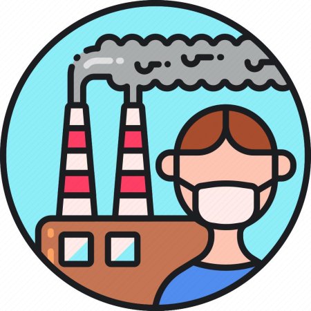 Загрязнение значок