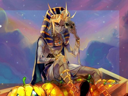 Аниме югио фараон атем