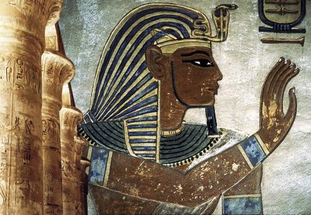 Древний египет фрески фараон