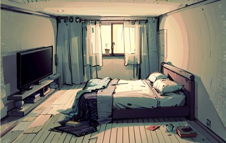 Рисунки комнат