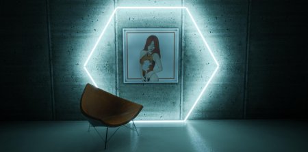 Неоновая комната