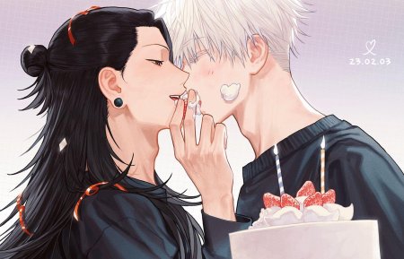 Годжо и гето яой