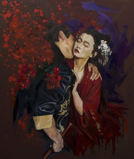 Картины поцелуй