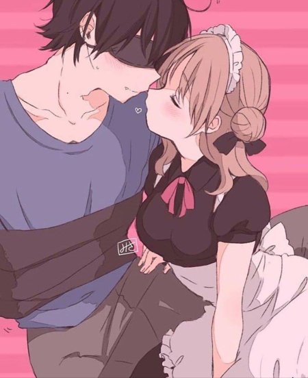 Пары аниме милые
