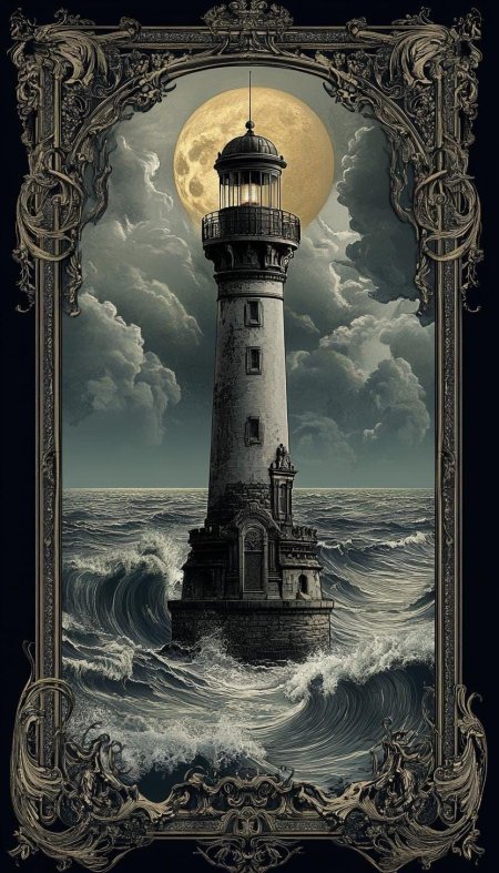 Море и маяк